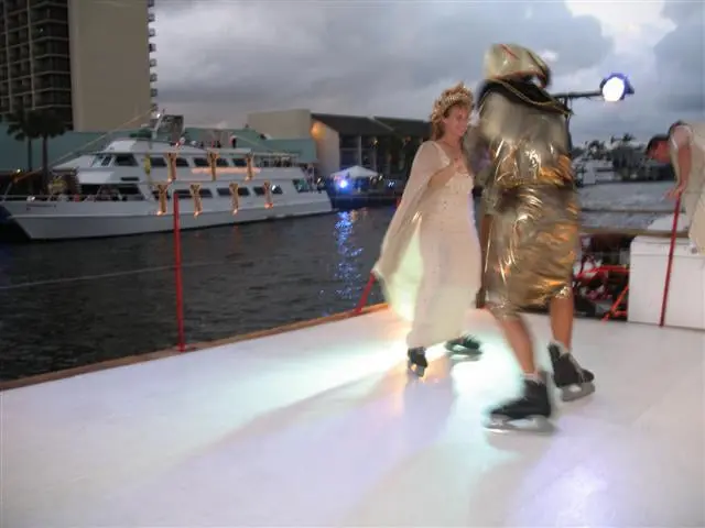 Mobilne lodowisko syntetyczne, mobilne lodowisko ze sztucznym lodem