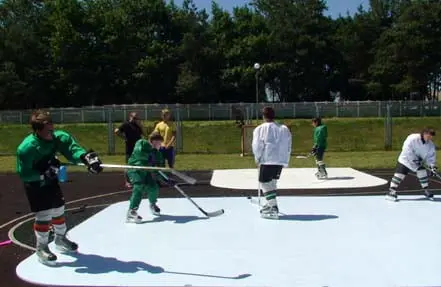 Mobilne lodowisko syntetyczne, mobilne lodowisko ze sztucznym lodem